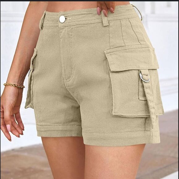 Rewash Pants - Take. 50% OFF- Rewash Women’s Shorts Beige Cargo Shorts, Size- 9/29